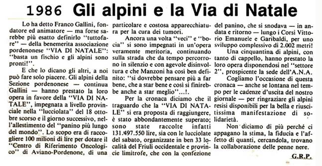 1986 Via di Natale a